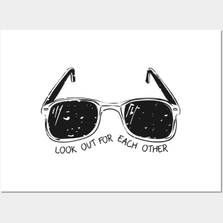 'Look Out For Each Other' Radical Kindness Shirt Posters and Art